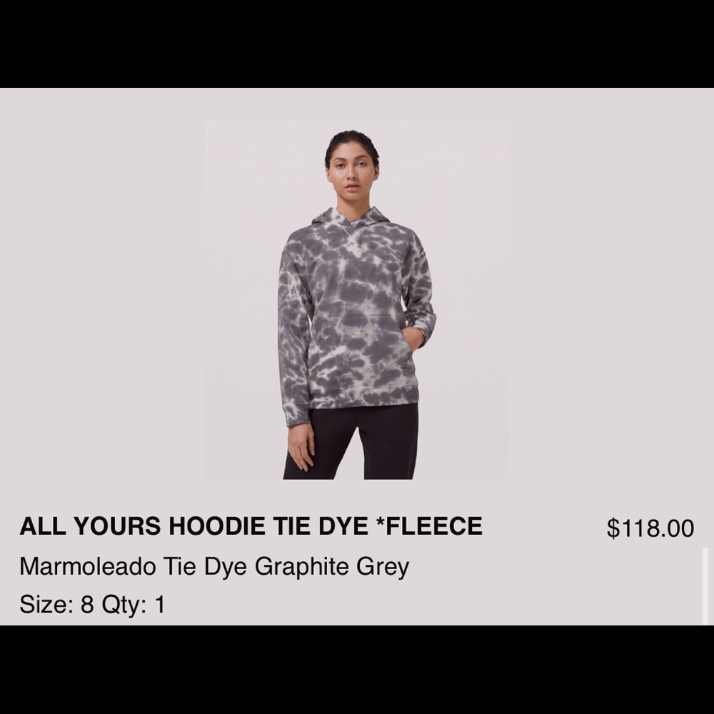 Lululemon all yours hoodie
